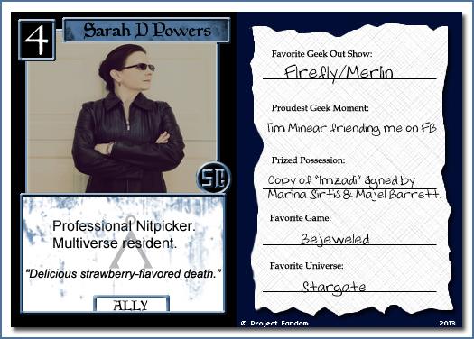 Sarah Bio Card