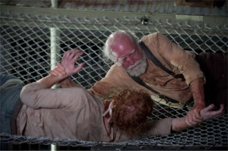 The Walking Dead Internment Hershel with Walker