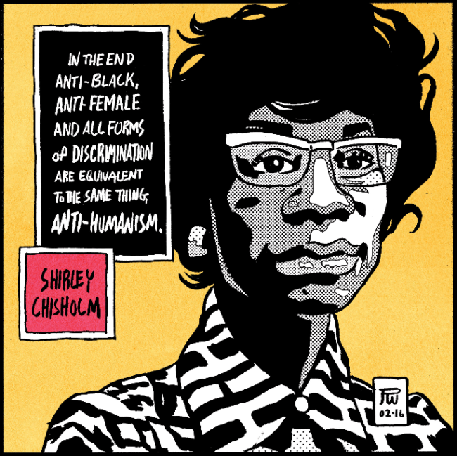 Black History In Its Own Words Shirley Chishlom